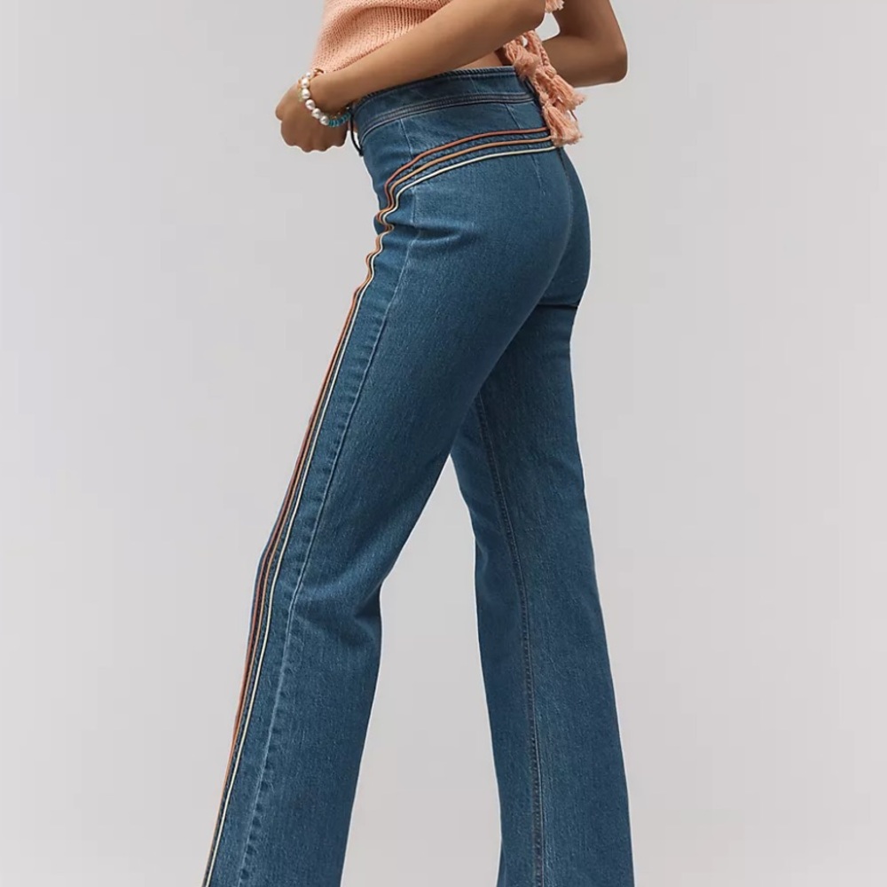 PILCRO HIGH-RISE BOOTCUT JEANS - Picture 3 of 10
